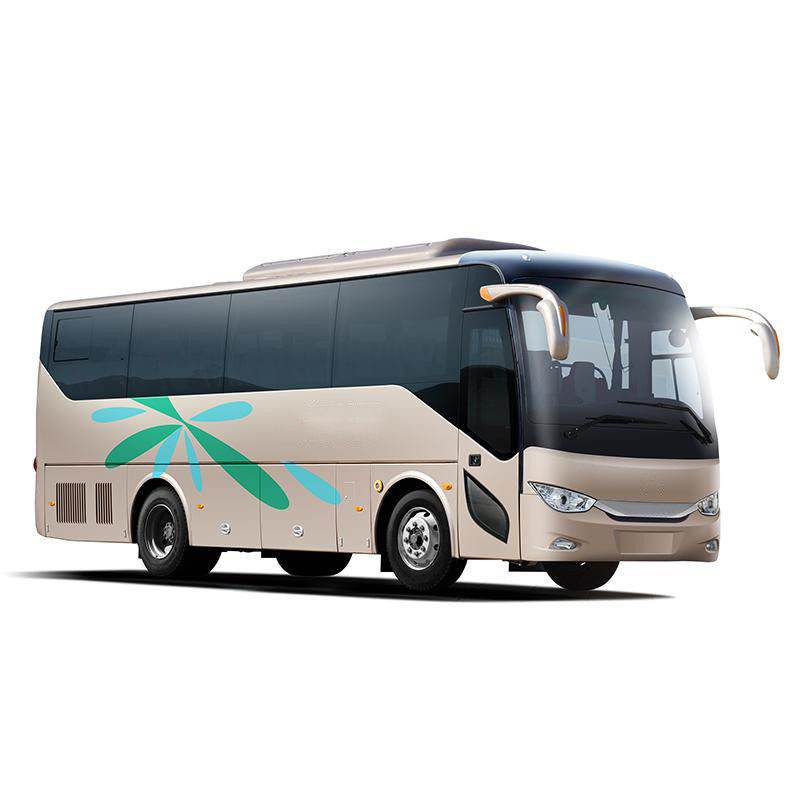 Autobús de transporte público de 12 metros 50 plazas Autobús de lujo LHD con suspensión de resorte de hoja