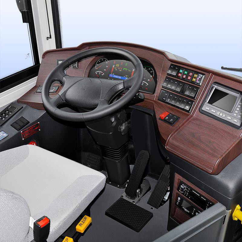 Tipo de transmisión automática de autobús de lujo monocasco para sus requisitos de clientes