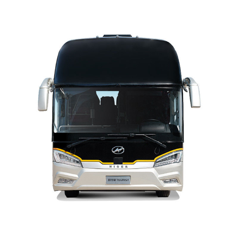 Autobús de pasajeros de 50 asientos Diesel Autobús de autocares usados con buen estado de conversión interior