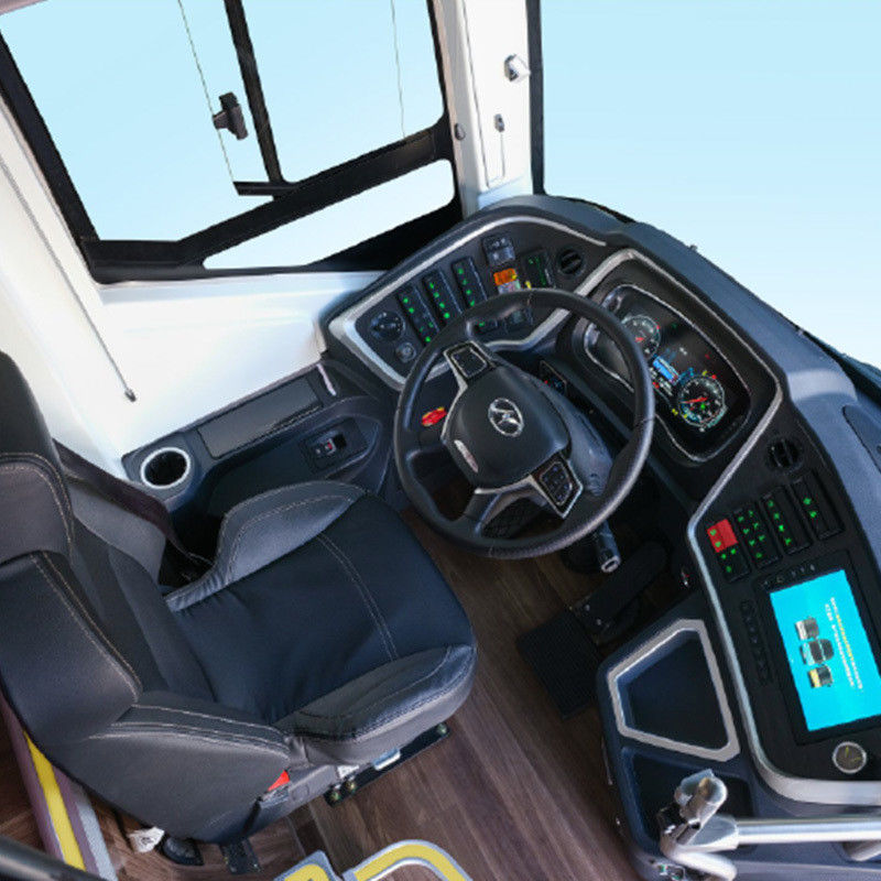Autobús de pasajeros de 50 asientos Diesel Autobús de autocares usados con buen estado de conversión interior