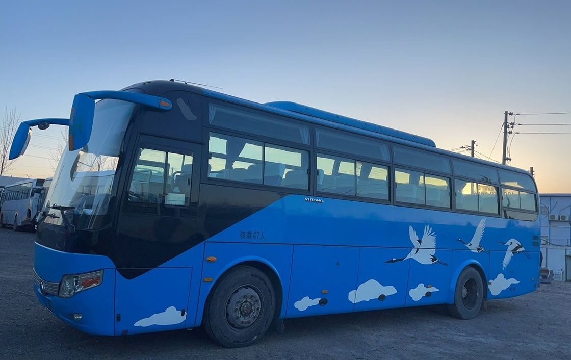 Autobús usado de 47 asientos con motor diesel de 10 metros con cámara G.V.W. 15000kg Cámara de medios
