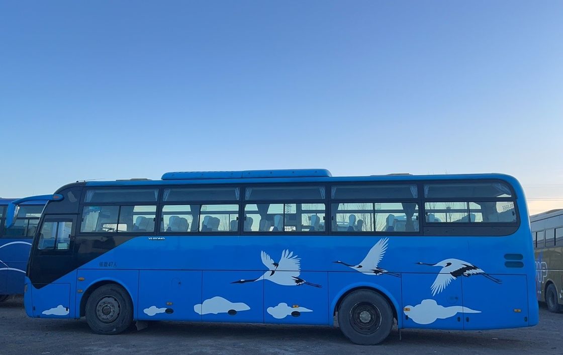 Autobús usado de 47 asientos con motor diesel de 10 metros con cámara G.V.W. 15000kg Cámara de medios