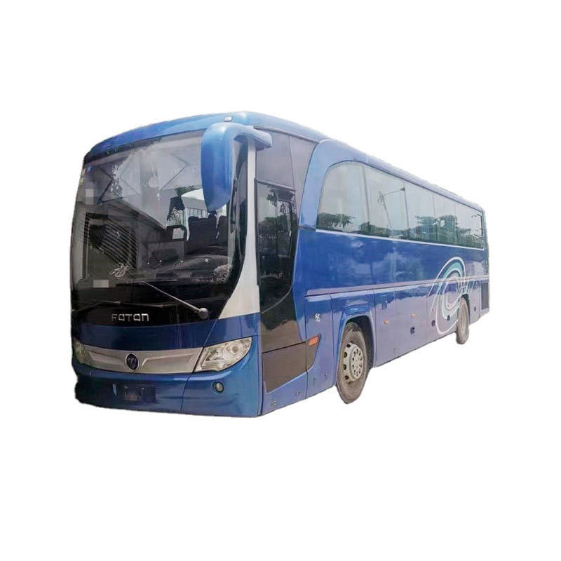 Autobús turístico de segunda mano de 12 metros con 50 asientos y suspensión de resorte de hoja