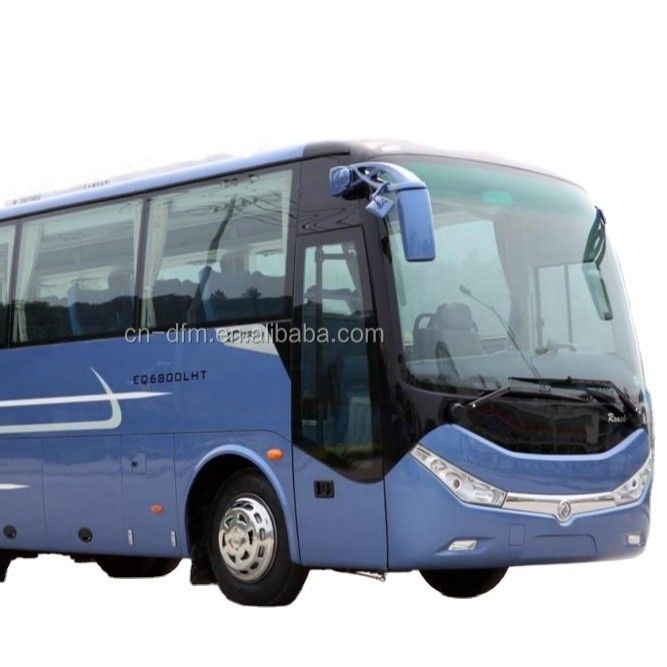 Transmisión manual Autobús público Autobuses usados de Dongfeng y Autobuses con 25-30 asientos