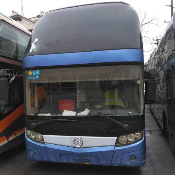 Autobuses usados de dos pisos de 11 metros con 60 asientos y volante izquierdo a un precio asequible