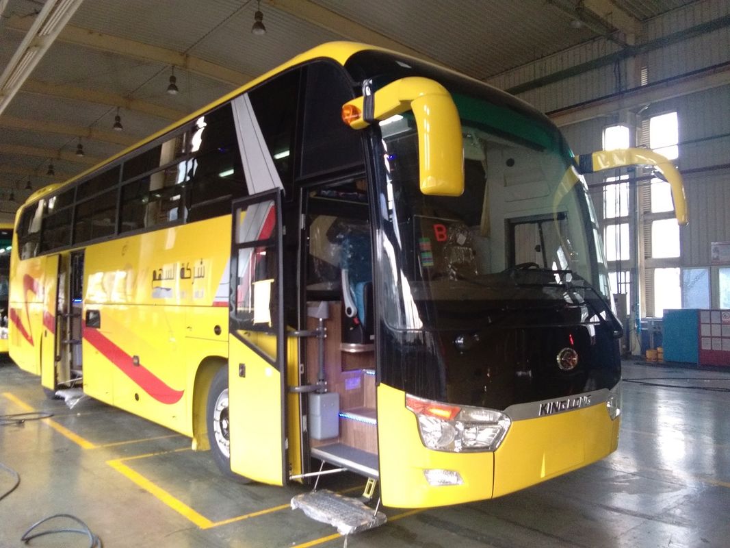 El elegante autobús King Long de 51 asientos con norma de emisiones Euro 3 y transmisión manual