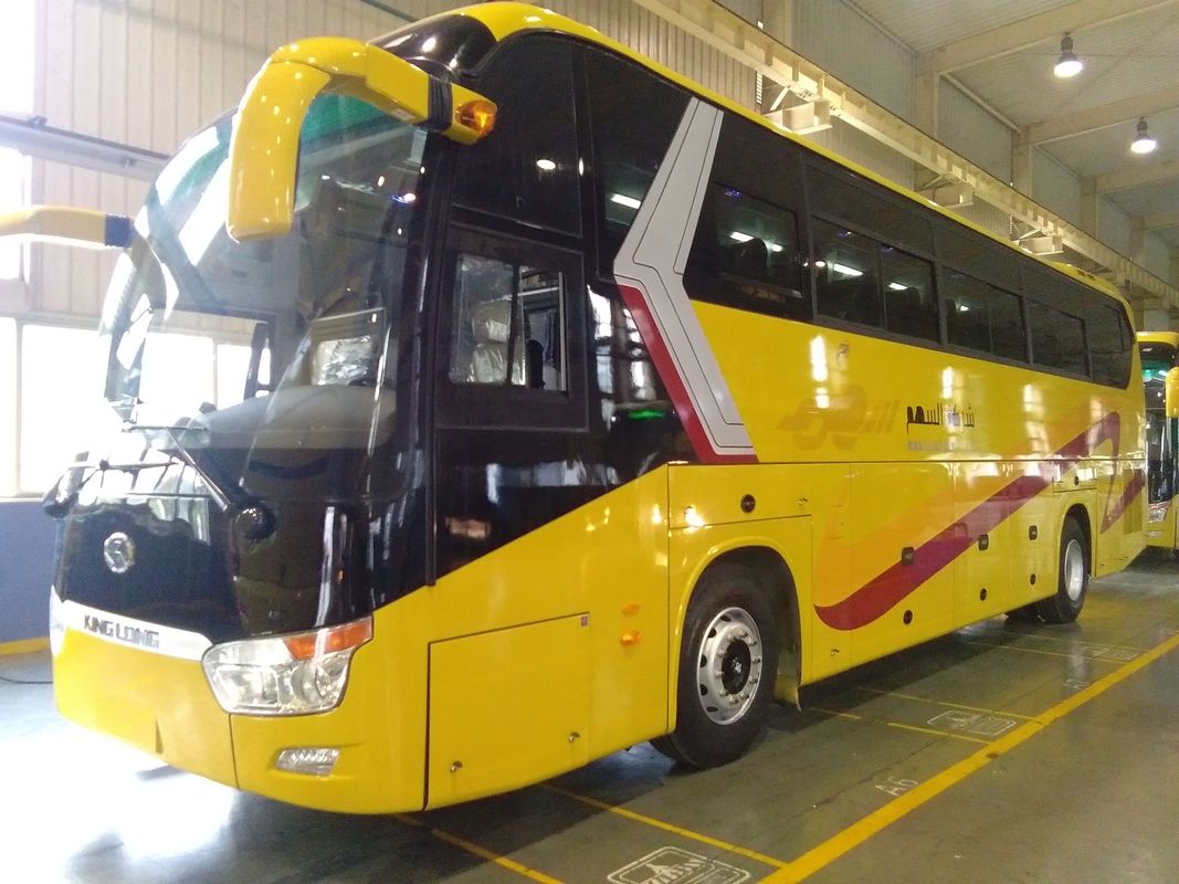 El elegante autobús King Long de 51 asientos con norma de emisiones Euro 3 y transmisión manual