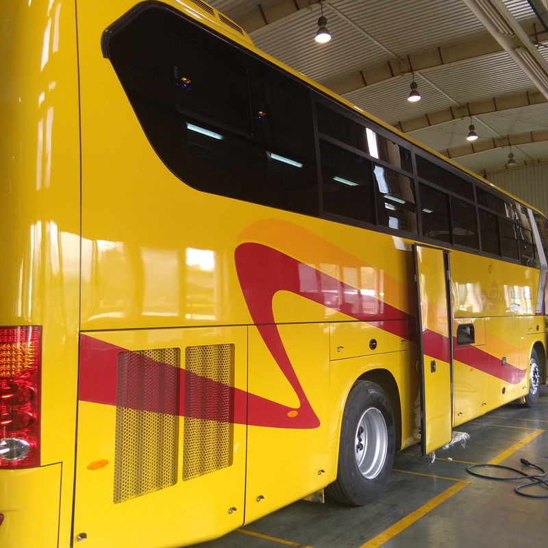 El elegante autobús King Long de 51 asientos con norma de emisiones Euro 3 y transmisión manual