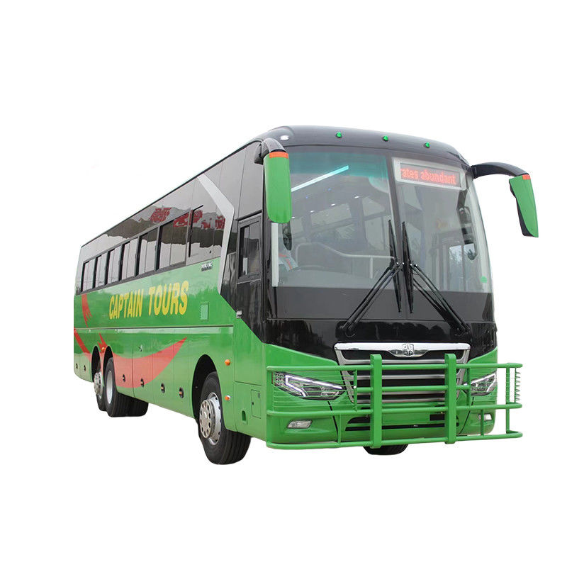 Confortable autobús RHD de 75 1 1 asientos con suspensión de resorte multi-hoja y motor diesel
