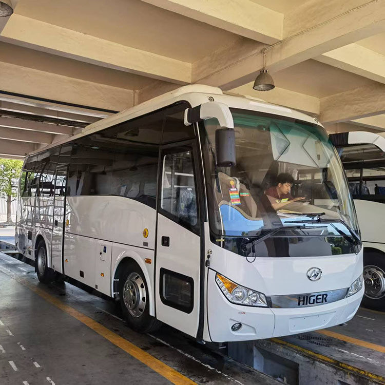 Autobús público en diseño de lujo furgoneta con tipo de combustible diesel