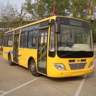 Autobús urbano usado Dongfeng de 32 asientos con piso bajo con 85 kW/2400 r/min de potencia nominal