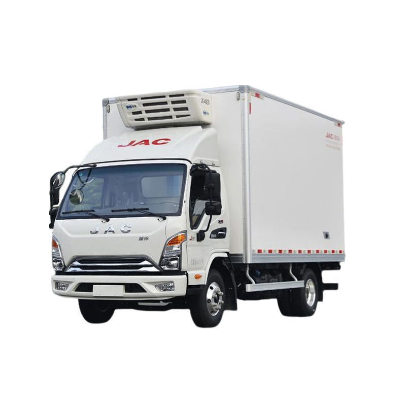 Cummins usó cajas de camión refrigeradas para el transporte de carne congelada y vegetales de pollo