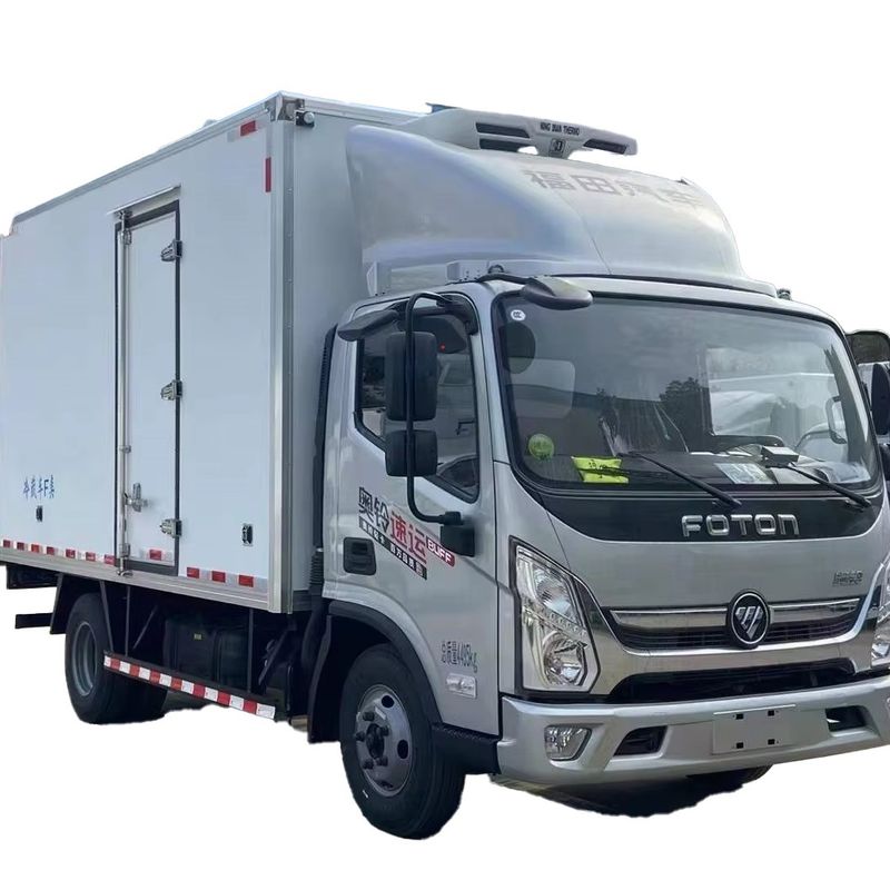 Camión refrigerado Foton para pescado vivo fresco y productos congelados según los requisitos de la aduana