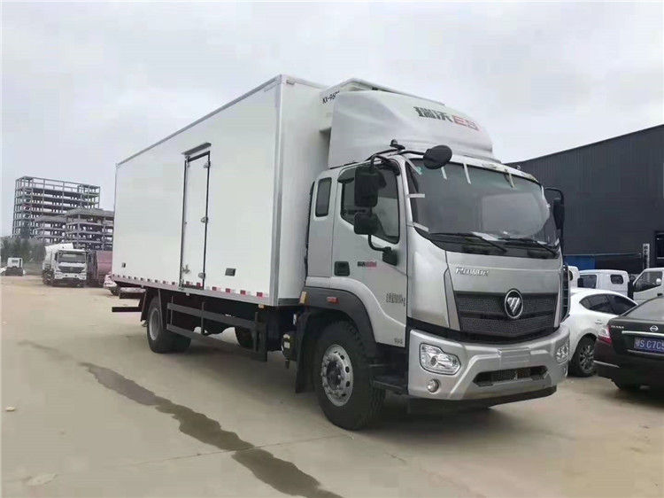 Camión refrigerado Foton para pescado vivo fresco y productos congelados según los requisitos de la aduana