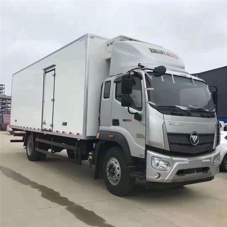 Camión refrigerado Foton para pescado vivo fresco y productos congelados según los requisitos de la aduana