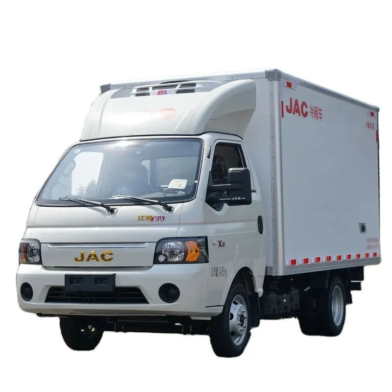Camión refrigerado JAC de 130 CV para el transporte 4x2 GVW≤5T Refrigeración con combustible diesel