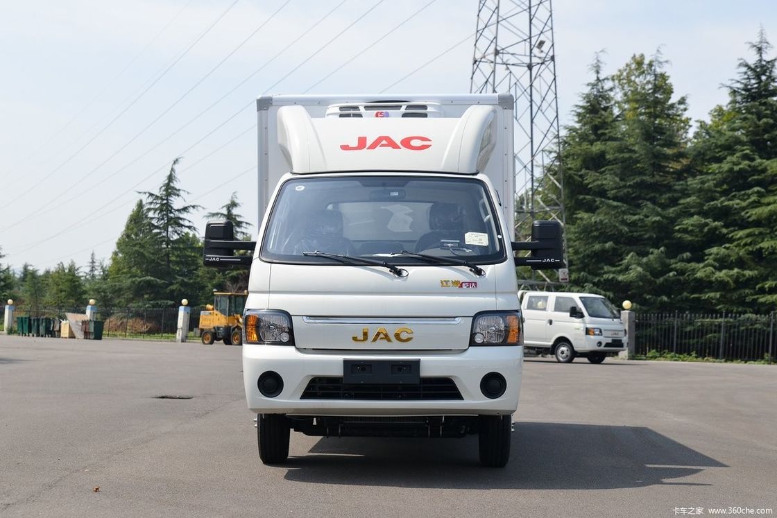 Camión refrigerado JAC de 130 CV para el transporte 4x2 GVW≤5T Refrigeración con combustible diesel