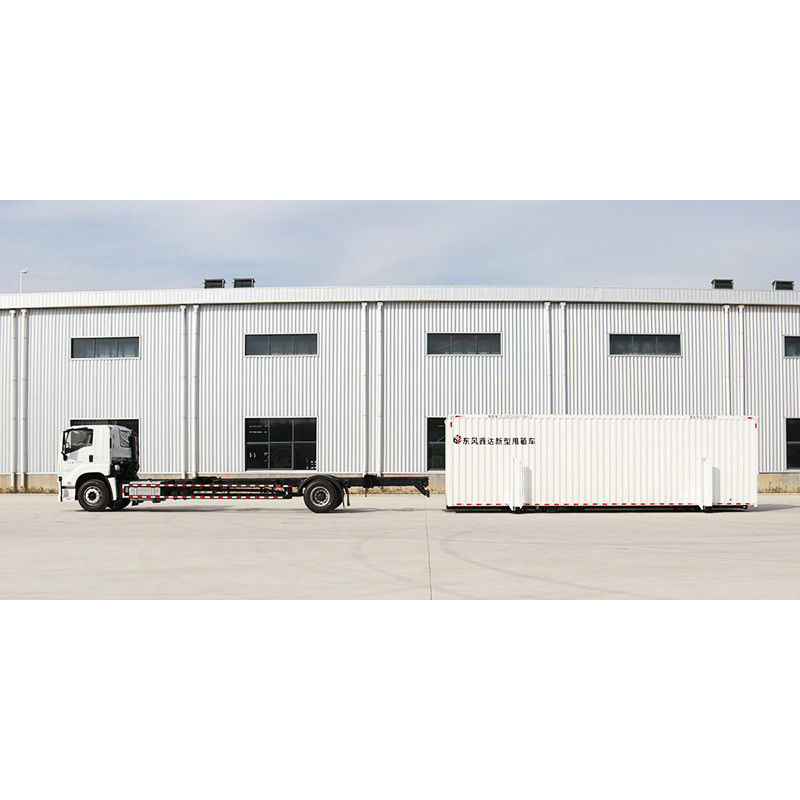 Isuzu 4*2 Contenedor Cargo Van Box Camión Cambio de carrocería Camiones de carrocería desmontables Y 150 250hp