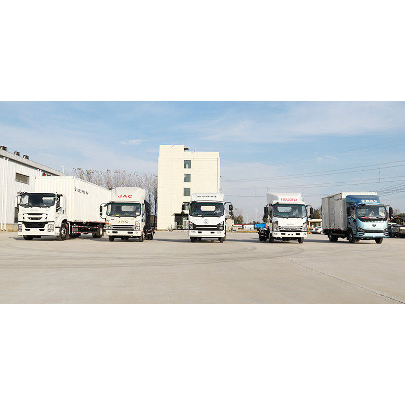 Personalización Isuzu 4 * 2 204hp 9.6m 59cbm carrocería de intercambio desmontable camioneta de carga