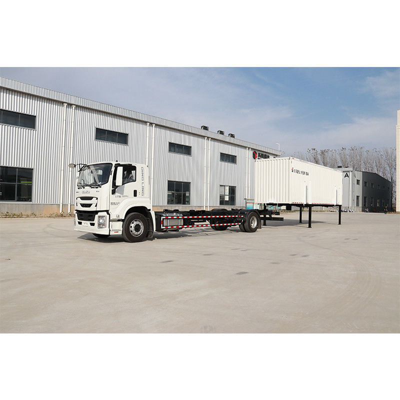 Camión de carga con carrocería intercambiable desmontable de 15 toneladas para transporte logístico de Isuzu 4*2