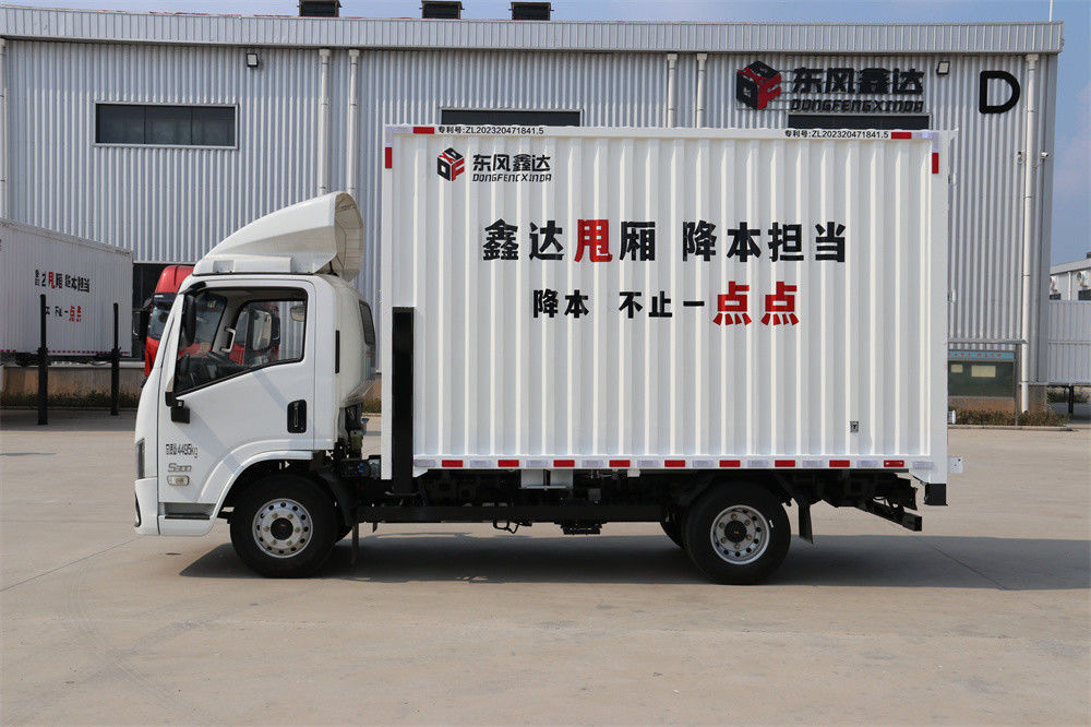 Cuerpo desmontable Jac 4*2 Contenedor comercial Carga Furgoneta para transporte urbano