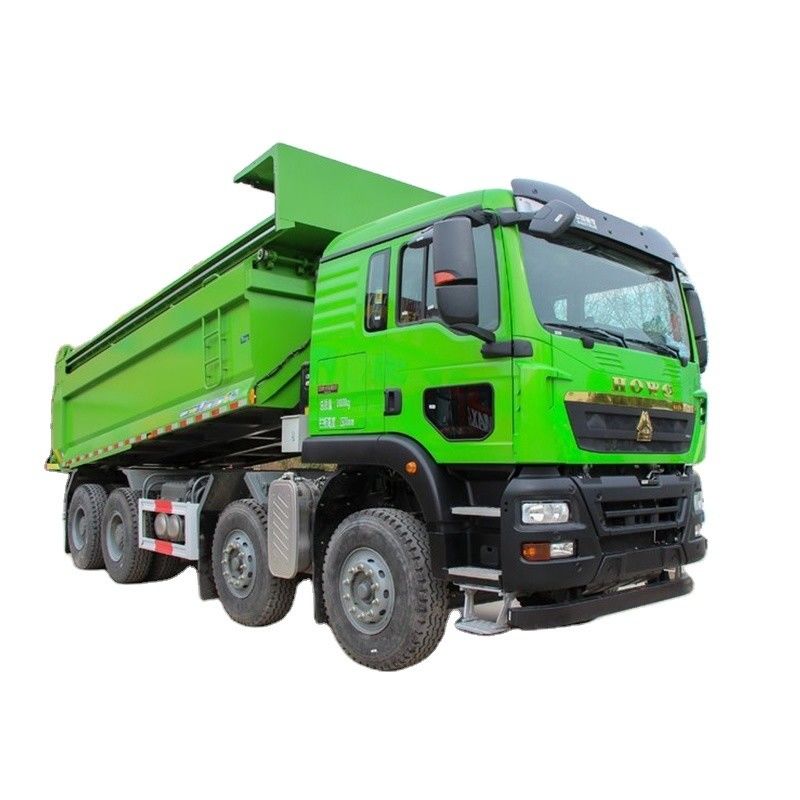 Equipado con ABS, camión de carga útil de 35 t de carga pesada 8x4 de 12 ruedas LHD para construcción
