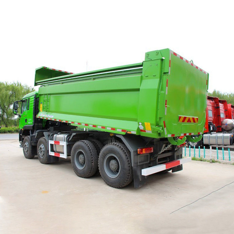 Equipado con ABS, camión de carga útil de 35 t de carga pesada 8x4 de 12 ruedas LHD para construcción