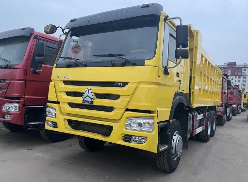 Sinotruck renovado Howo 6x4 10 Wheeler 371hp camión usado con tirador de descarga Control de velocidad Ninguno
