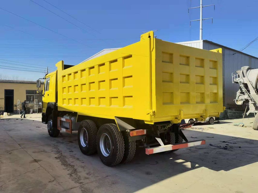 Sinotruck renovado Howo 6x4 10 Wheeler 371hp camión usado con tirador de descarga Control de velocidad Ninguno