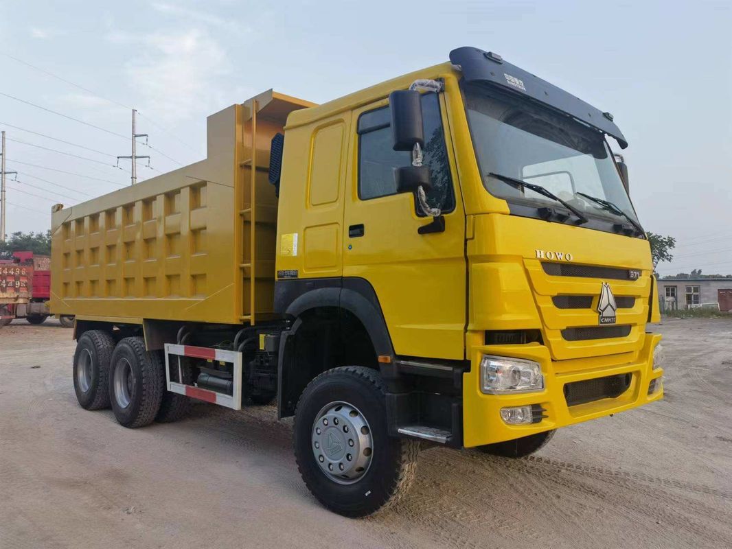 Sinotruck renovado Howo 6x4 10 Wheeler 371hp camión usado con tirador de descarga Control de velocidad Ninguno
