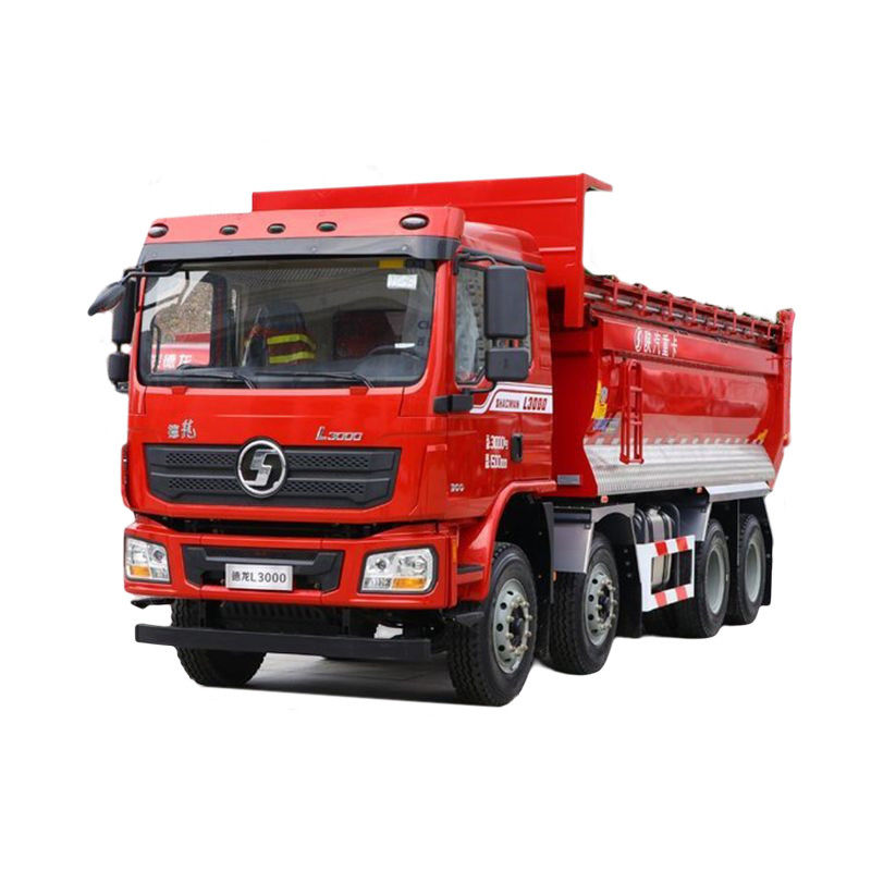 SHACMAN L3000 Usado 8x4 camión de descarga 12 ruedas 30 cúbicos 300 CV 60 toneladas