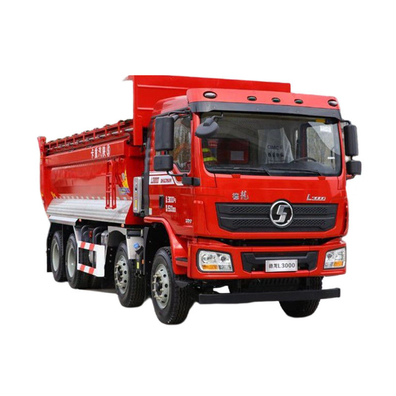 SHACMAN L3000 Usado 8x4 camión de descarga 12 ruedas 30 cúbicos 300 CV 60 toneladas