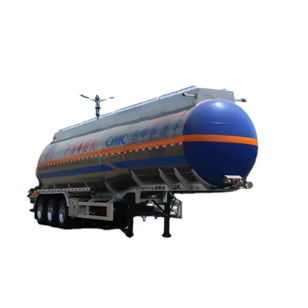 Aislamiento 45,5m3 3 Ejes Semirremolque líquido inflamable para vehículo de transporte de líquidos
