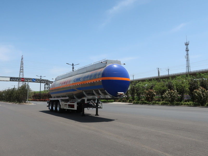 Aislamiento 45,5m3 3 Ejes Semirremolque líquido inflamable para vehículo de transporte de líquidos