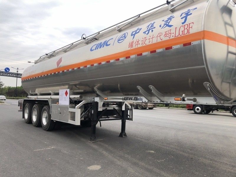 3 Ejes 44m3 gasolina líquida aviación queroseno combustible para aviones transporte semirremolque camión cisterna