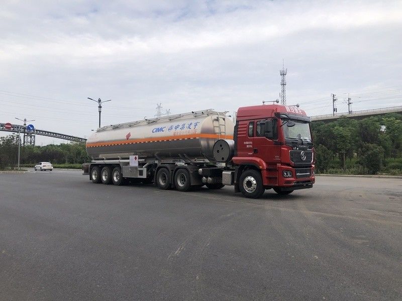 3 Ejes 44m3 gasolina líquida aviación queroseno combustible para aviones transporte semirremolque camión cisterna