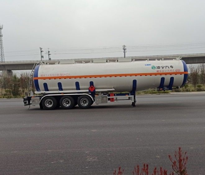 CIMC LINYU 48000 50000Treiler de tanque de combustible de 3 litros de eje 48m3 Semirremolque de aleación de aluminio