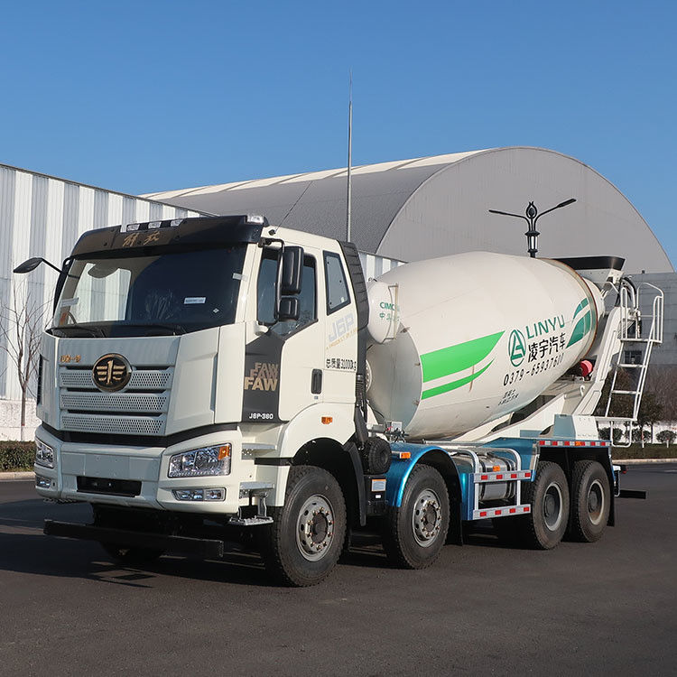 CIMC LINYU 7cbm camión de diésel mezclador de hormigón máquina ventaja alta eficiencia de mezcla