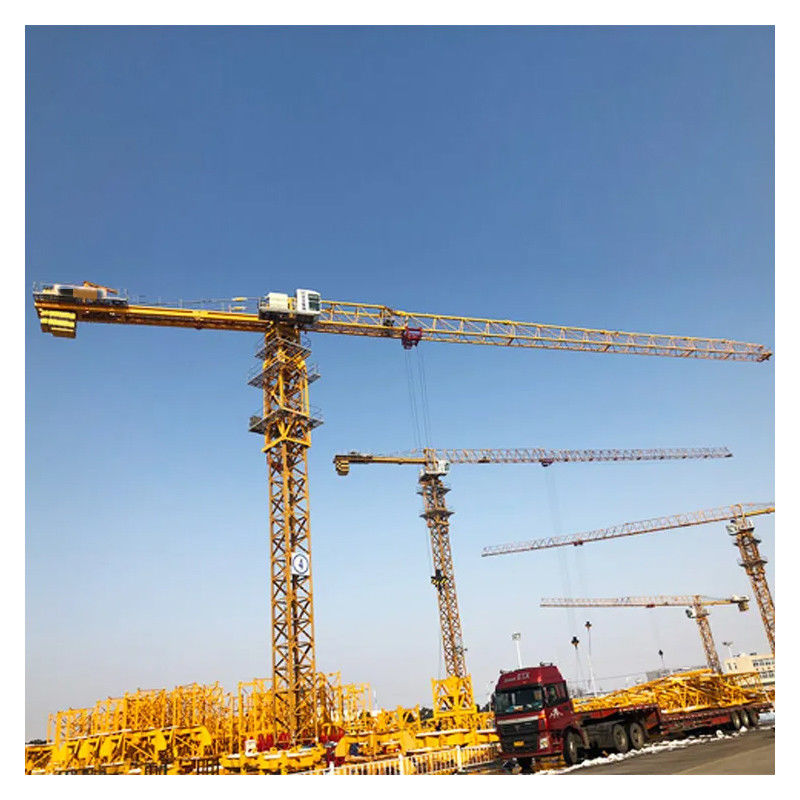 Apoyo técnico de video proporcionado grúa torre QTZ63 5610 para la construcción 80 300 22kw