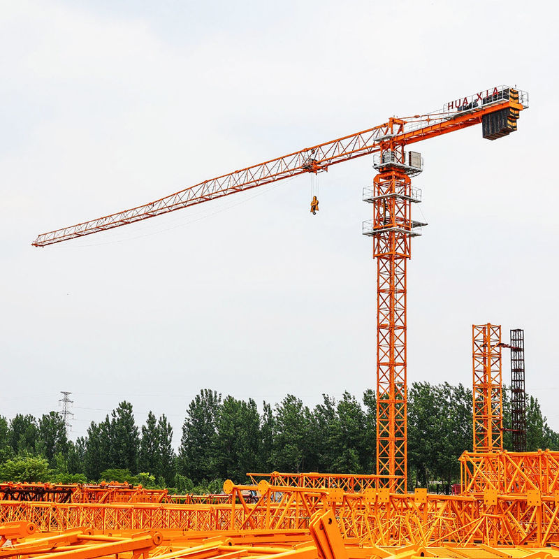Grúa de torre plana de 30 toneladas para obras de construcción Zoomlion T7015-10E WA7025-10E 70m