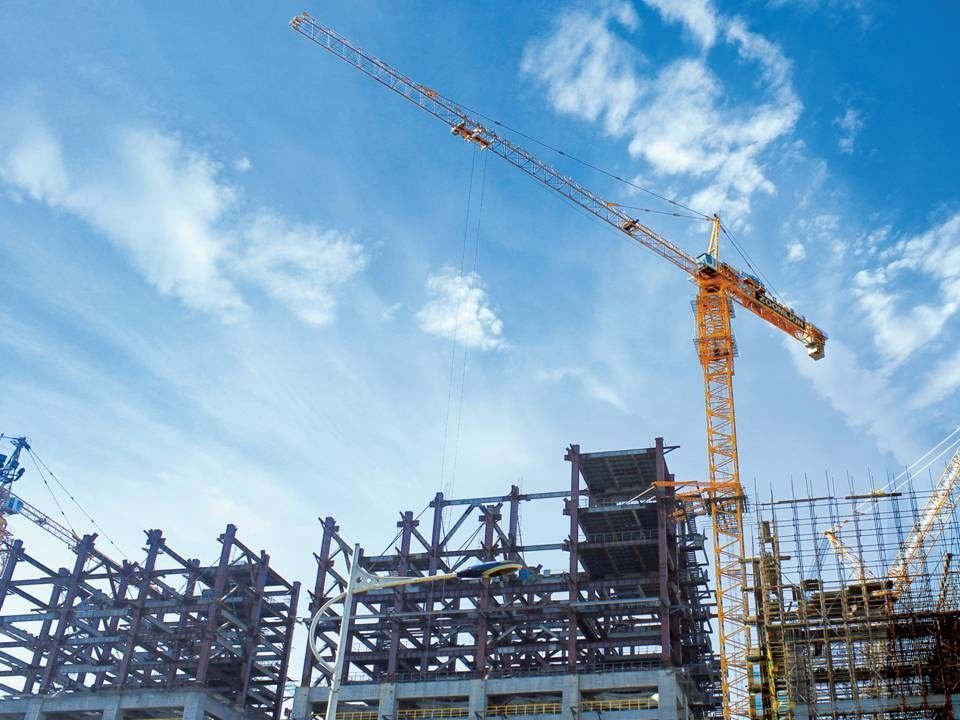 Grúa de torre topless para la construcción Max. Alturas de elevación 60m Zoomlion T7015-10E WA7025-10E