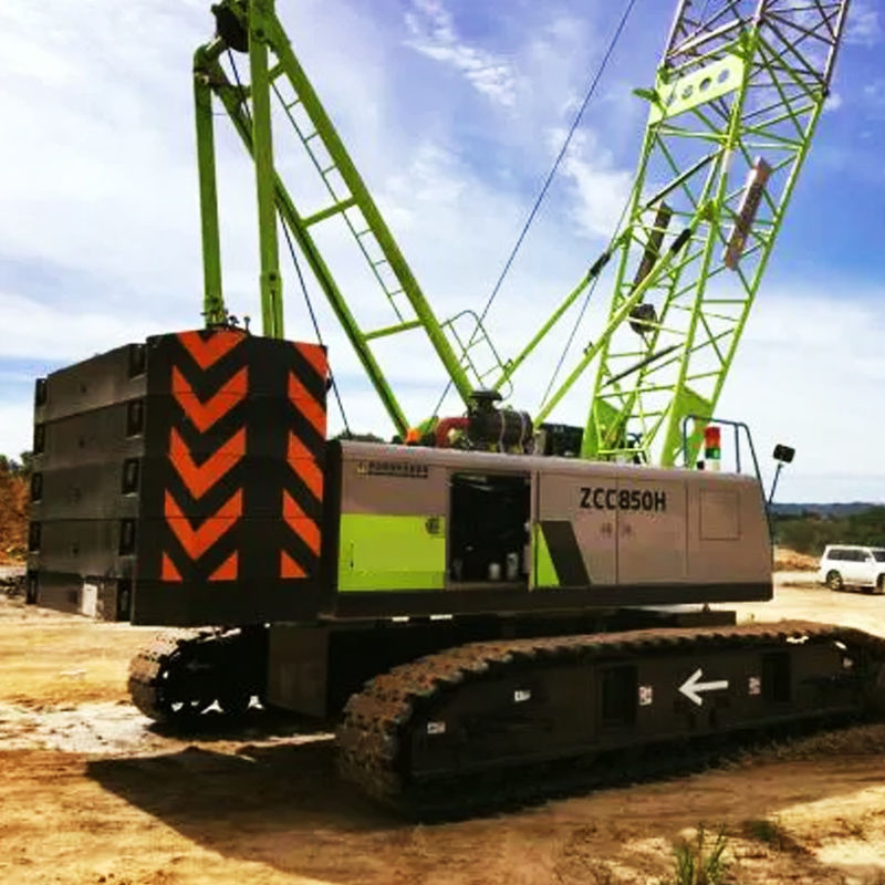 Aumenta tu proyecto de construcción con una grúa de 7-15 metros de longitud fija y un motor de gas