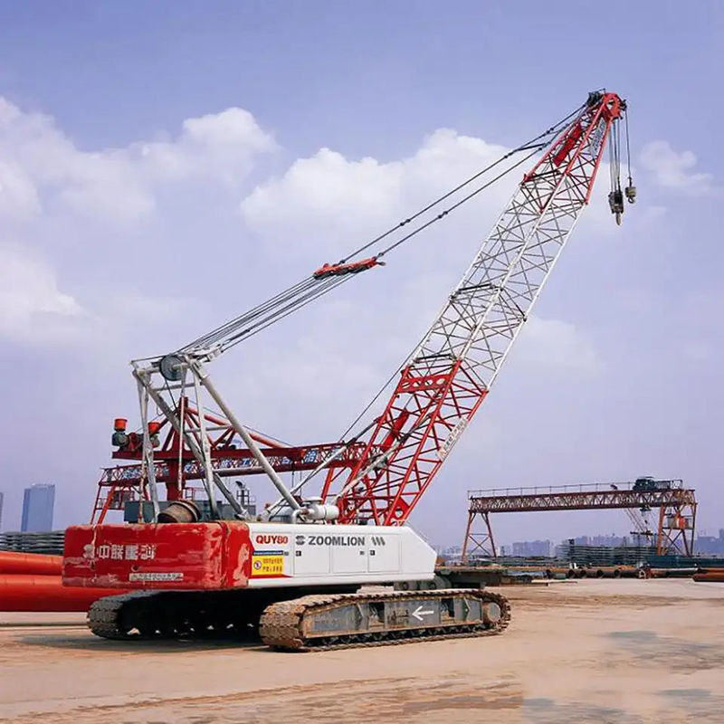 Zoomlion Sany SCC600A 60 toneladas 80 toneladas grúa de rastreo de primer nivel de rendimiento y durabilidad