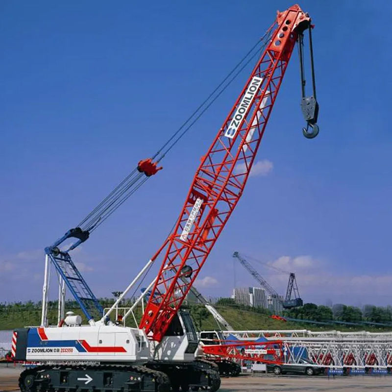 Zoomlion Sany SCC600A 60 toneladas 80 toneladas grúa de rastreo de primer nivel de rendimiento y durabilidad