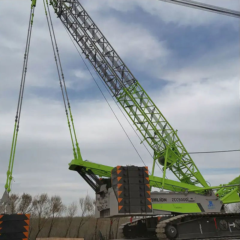 Zoomlion Sany SCC600A 60 toneladas 80 toneladas grúa de rastreo de primer nivel de rendimiento y durabilidad