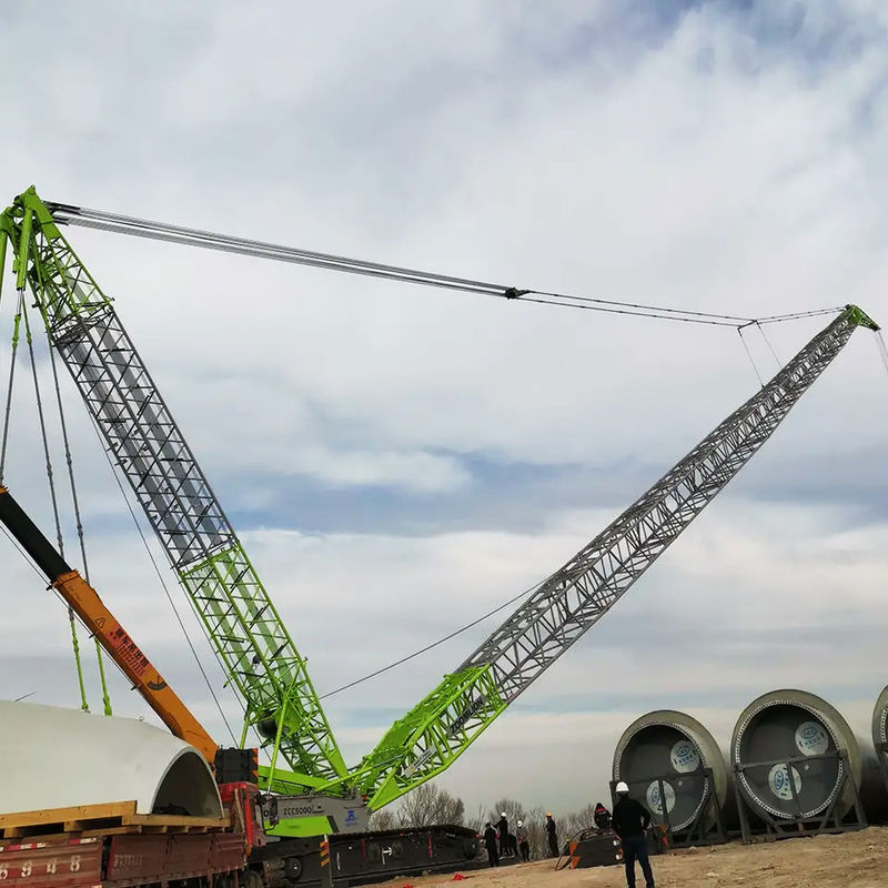ZOOMLION grúa hidráulica de gran tamaño de 100 toneladas con un momento de elevación nominal de 357 T.m.