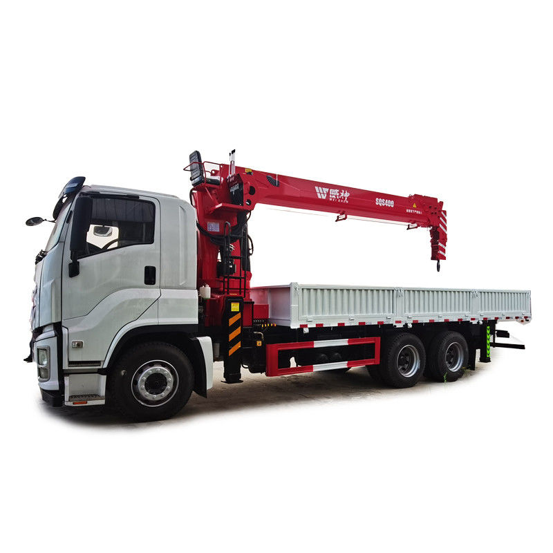 Isuzu 12ton 16ton pickup camión grúa montada con el telescopio de boom 19.5M Span 6 * 4
