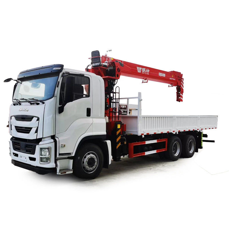 Isuzu 12ton 16ton pickup camión grúa montada con el telescopio de boom 19.5M Span 6 * 4