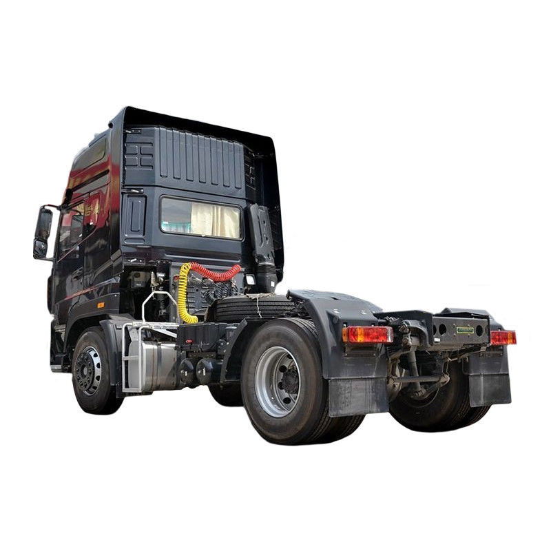 310HP Usado SINOTRUK 4x2 Tractor Truck Cabeza de remolque con soporte en línea y pantalla táctil