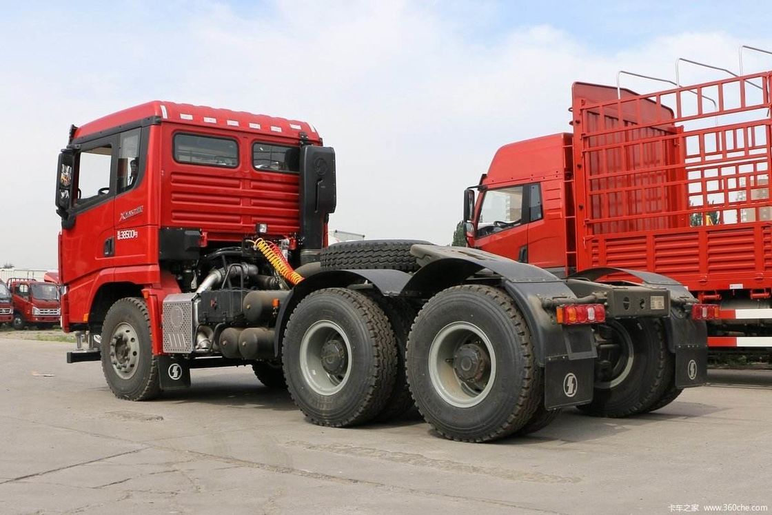 Dirección izquierda Shacman usado 6*4 500hp Automóvil Corazón de tractor Camión Semirremolque Camión